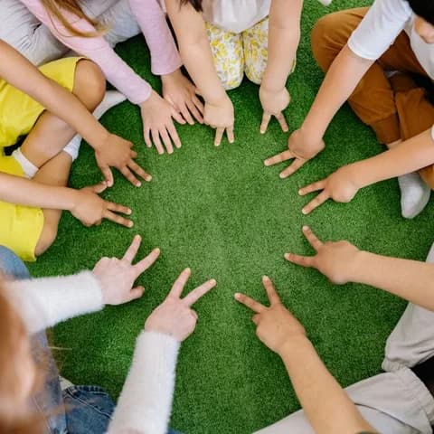 Circle time, everyone gets a turn